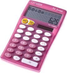 Calculadora Escolar de Escritorio Citizen FC100NPK 10 Dígitos 2 Líneas