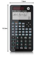 Calculadora Científica HP 300s+ - Pantalla LCD Negra