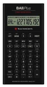 Calculadora Profesional BA II Plus de Texas Instruments