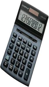 Calculadora de Bolsillo Olympia LCD 4114 Azul