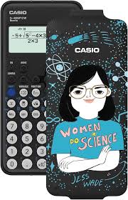 Calculadora Científica Casio FX-82SP CW con Ilustraciones de Jess Wade