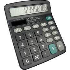 Calculadora Newaner LCD Grande de 12 Dígitos