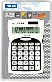 Calculadora Electrónica 12 Dígitos Milan 152012BL