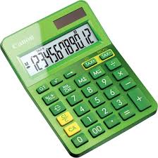 Calculadora de Sobremesa Canon Verde 9490B002