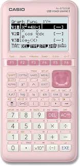 Calculadora Gráfica Casio fx-9750GIII Rosa