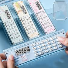 Calculadora Regla Kawaii: Dibujo Divertido para Estudiantes