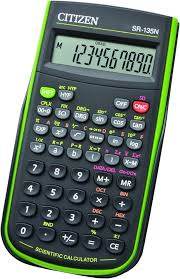 Calculadora Científica de Mesa Citizen SR135NGR Verde